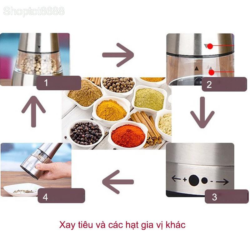 MÁY XAY CÀ PHÊ BẰNG TAY LÀM BẰNG THÉP INOX KHÔNG GỈ (Kho hàng Hà Nội)