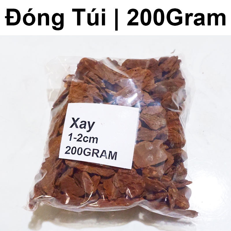 Vỏ thông trồng lan