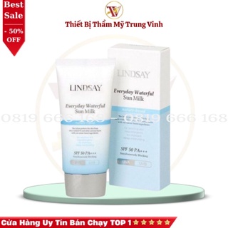 Kem chống nắng Lindsay Everyday Waterful Sun milk Hàn Quốc dùng trong Spa,Thẩm mỹ viện
