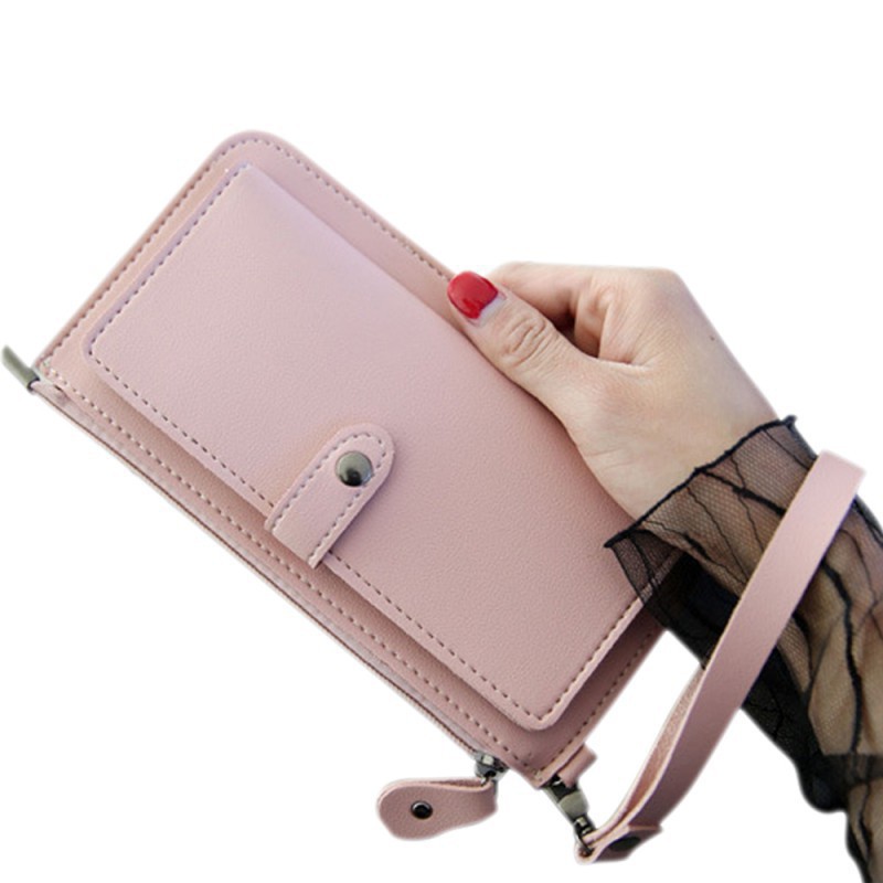 Ví tiền da PU dáng dài thời trang và thanh lịch cho nữ | BigBuy360 - bigbuy360.vn