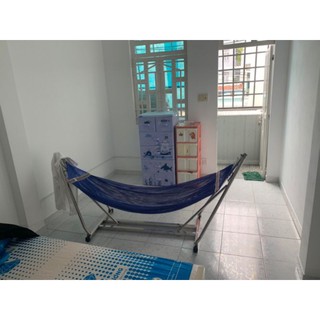 bộ khung võng inox chân vuông