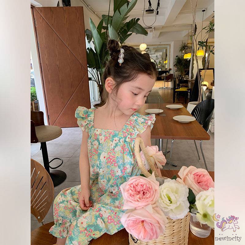 Bodysuit In Hoa Dễ Thương Cho Bé GáI