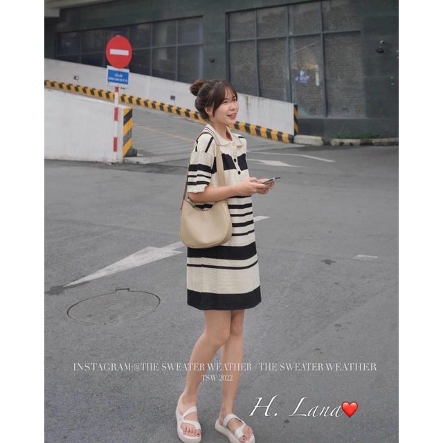 VÁY SUÔNG LEN MÈO THÊU