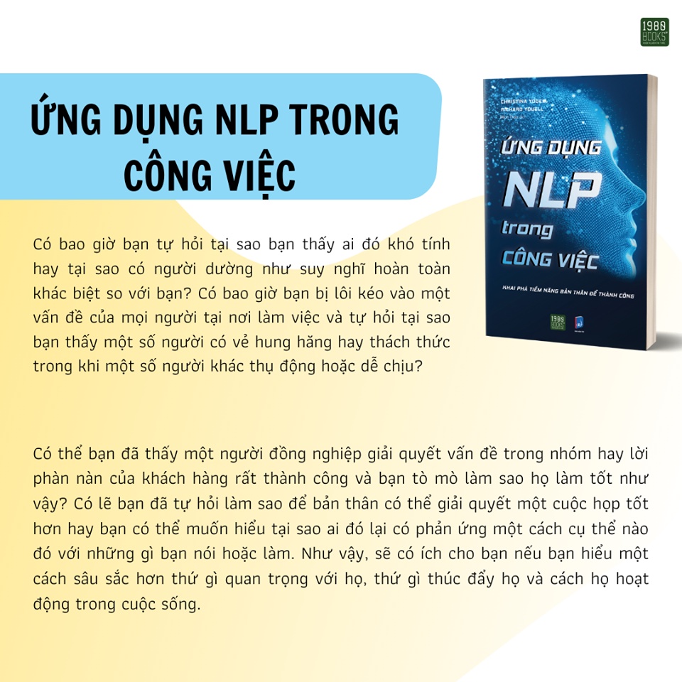 Sách - Ứng Dụng NLP Trong Công Việc ( Christina Youell, Richard Youell - 1980 Books)