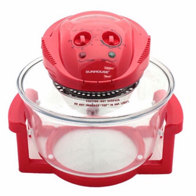 [Mã ELC2C10 giảm 7% đơn 500K] Nồi nướng thủy tinh Sunhouse 12 lit SH416 chính hãng giá tốt
