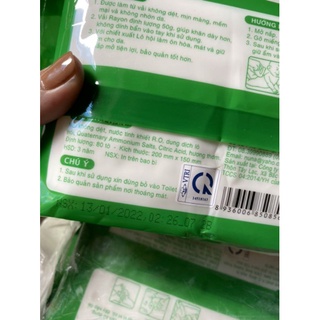 Khăn ướt Nuna 80 miếng + 30 miếng