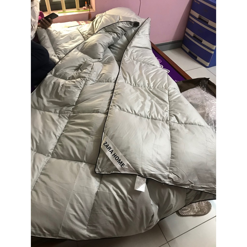 [NHẬP KHẨU] Ruột chăn zara home lông vũ cao cấp sang trọng 3kg - 2M3X2M