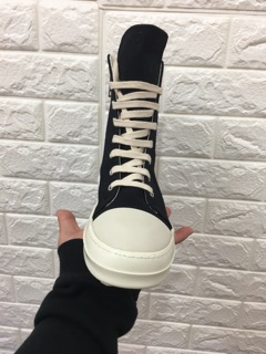 Giày sneaker Rickowens cổ cao