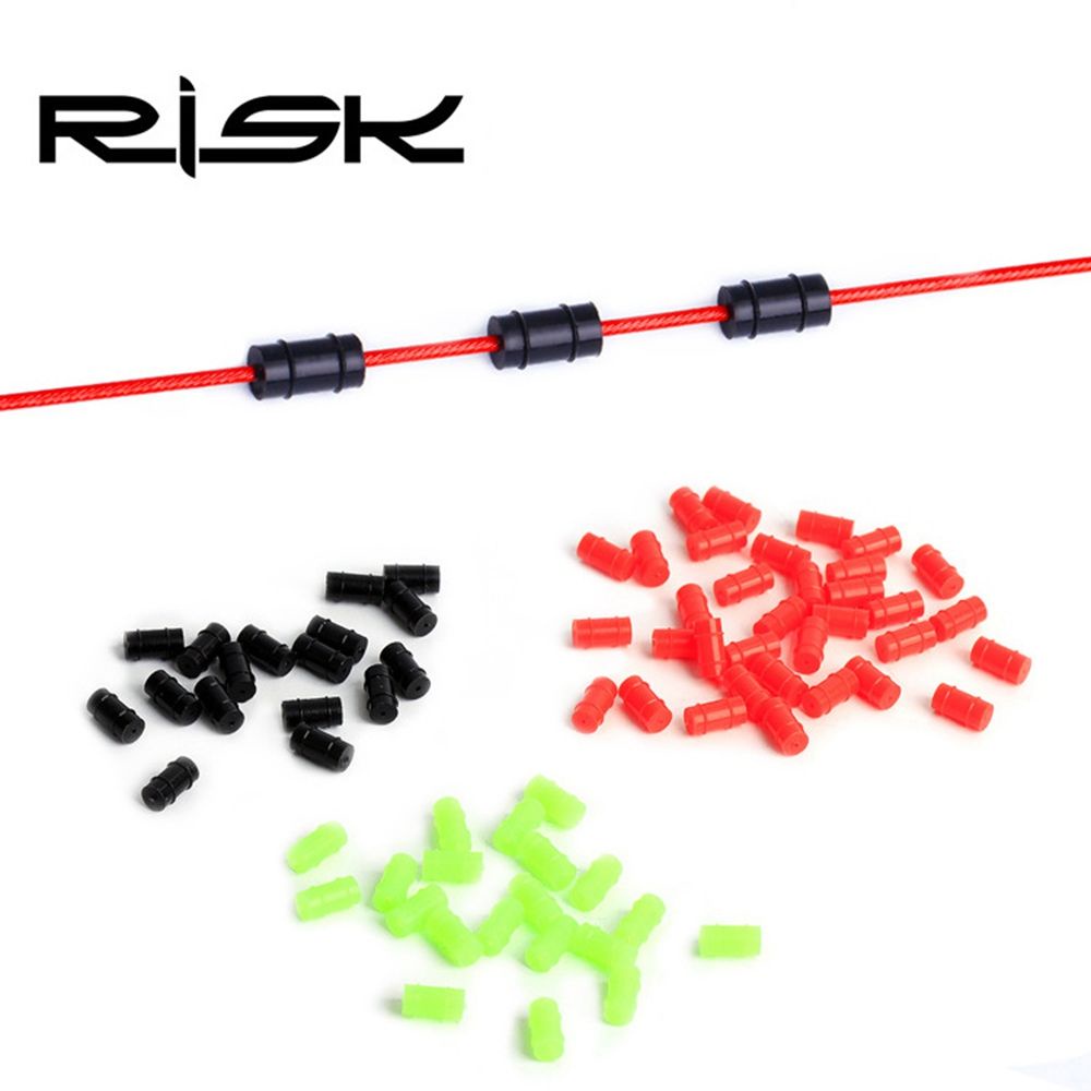 Set 10 Vòng Silicon Siêu Nhẹ Bảo Vệ Dây Cáp Xe Đạp MTB Chất Lượng Cao Nhiều Màu Sắc