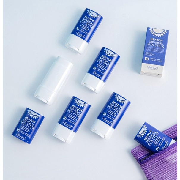 Sáp chống nắng vật lý BENTON MINERAL SUN STICK SPF50+ PA++++