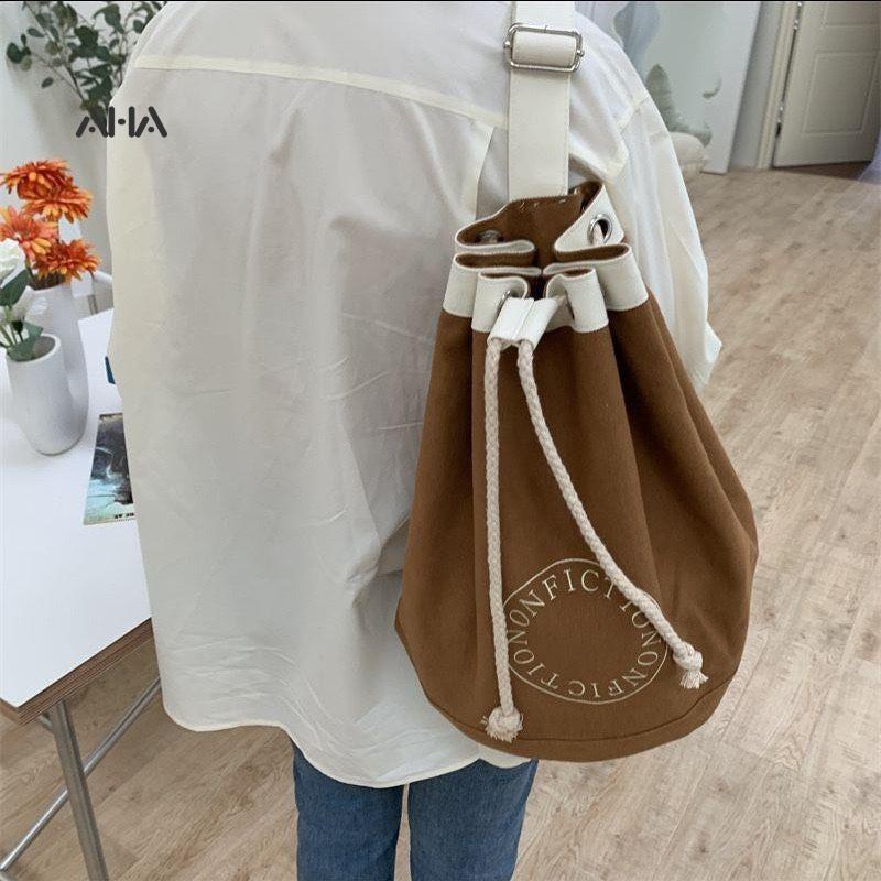 Túi dây rút AHA in chữ thời trang
