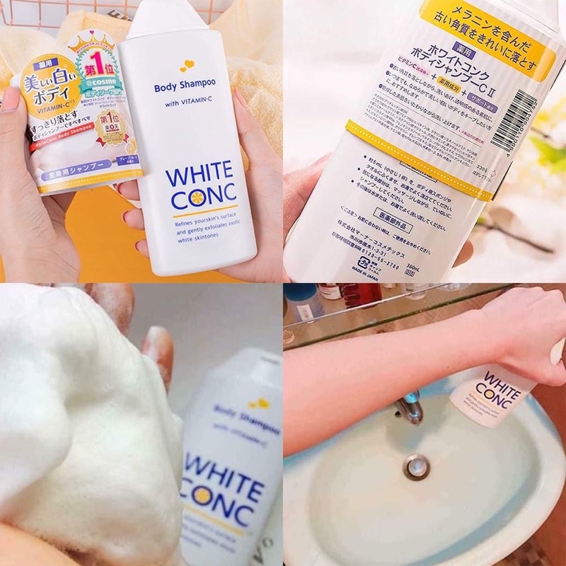 Sữa tắm White ConC