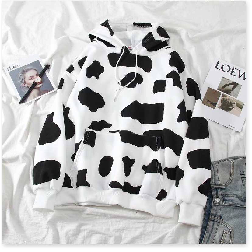 ÁO HOODIE  NỮ BÒ SỮA THỜI TRANG MẪU MỚI THỊNH HÀNH