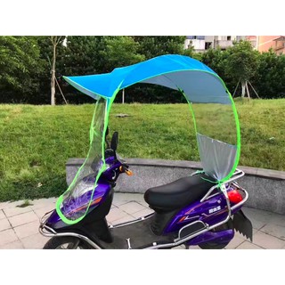 Ô dù che mưa nắng cho xe máy 2018