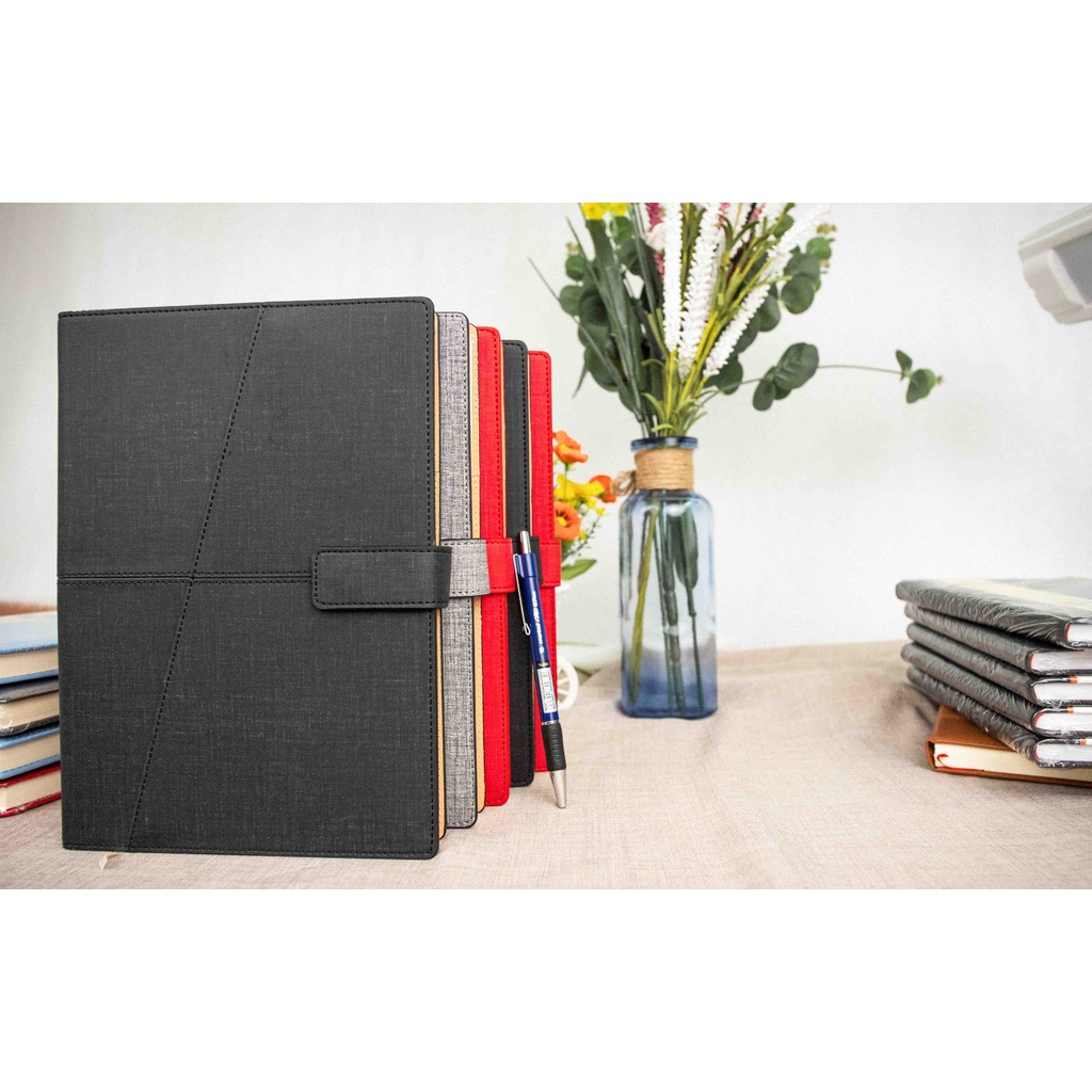 Sổ Tay Sổ Da 288 Trang Sổ B5 Chất Lượng Cao, Da PU chất lượng cao