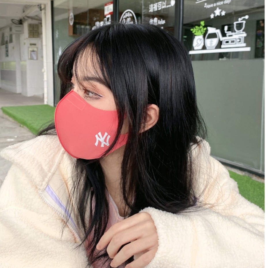 Khẩu Trang Polyester Chống Bụi In Họa Tiết 3D Thời Trang Unisex