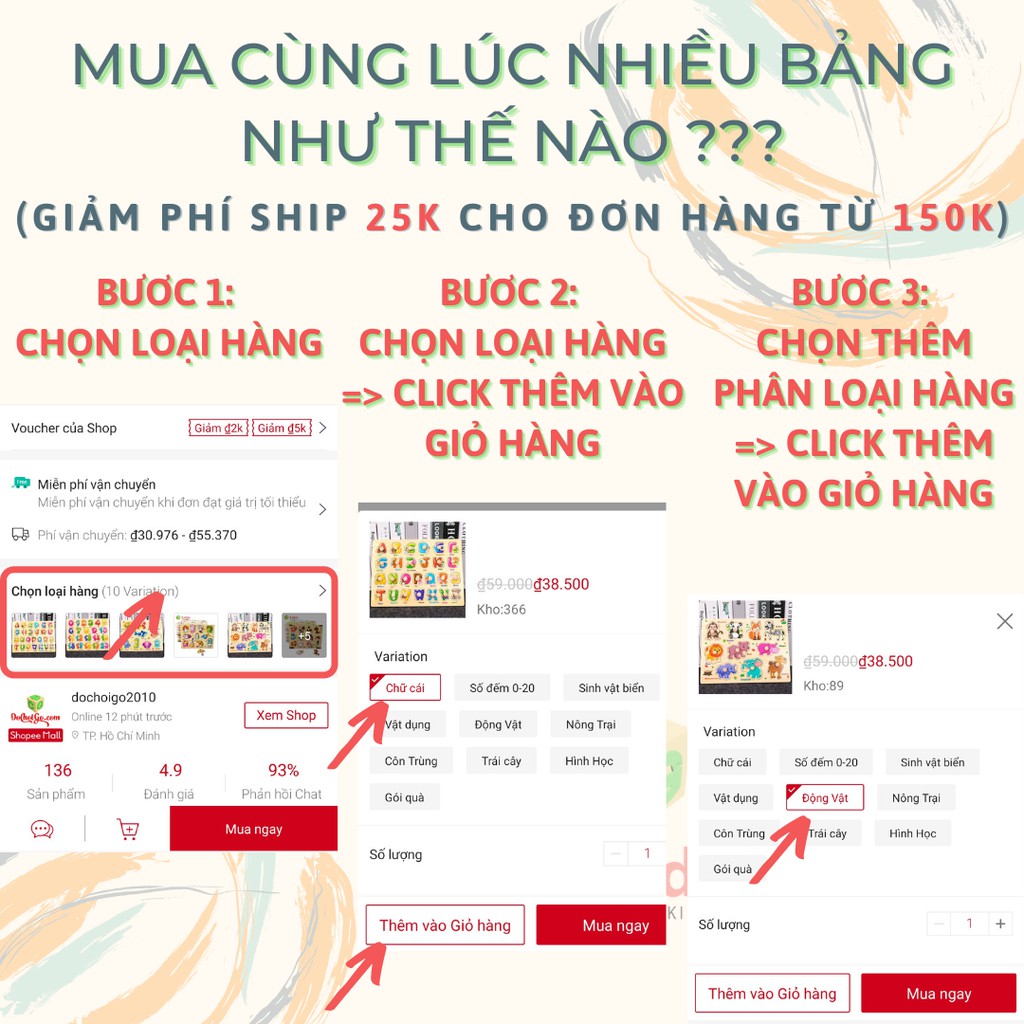 Bảng Xếp Hình Bằng Núm Gỗ Cho Bé, Đồ Chơi An Toàn Phát Triển Trí Tuệ Cho Bé