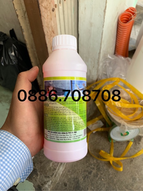 Nước tẩy kính ố,mốc,canxi Ht01 500ml