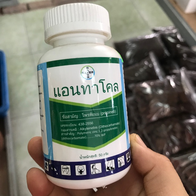 Thuốc đặc trị bệnh thán thư nhập khẩu Thái Lan chai 50gram