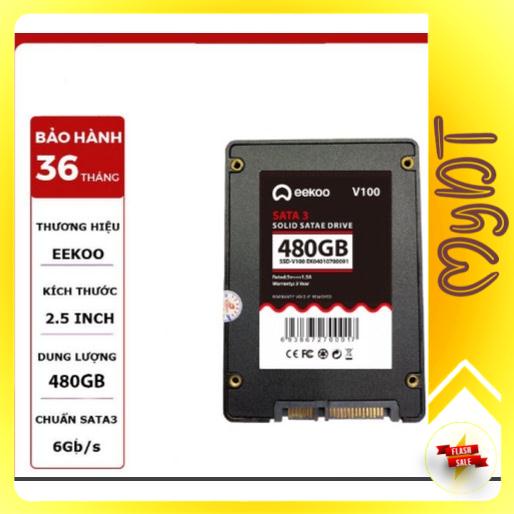Ổ cứng SSD 480G EEKOO V100 chính hãng, bảo hành 36 tháng mydt