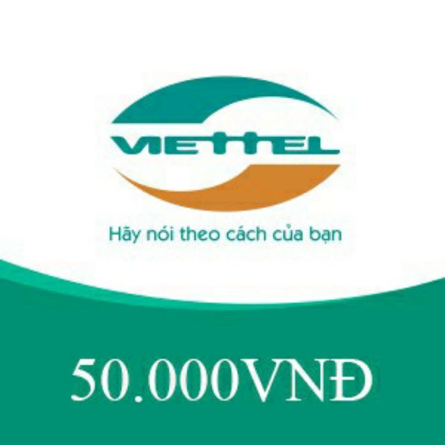 Thẻ 50k viettel