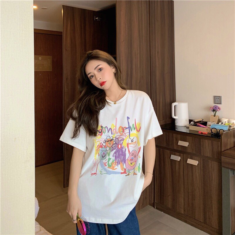 ÁO THUN FORM RỘNG NỮ ZARA HÀNG VNXK