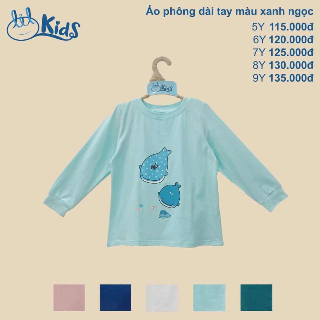 Lillte Love - Áo dài tay dòng Kids cho bé trai bé gái từ 5 tuổi đến 9 tuổi by Lil