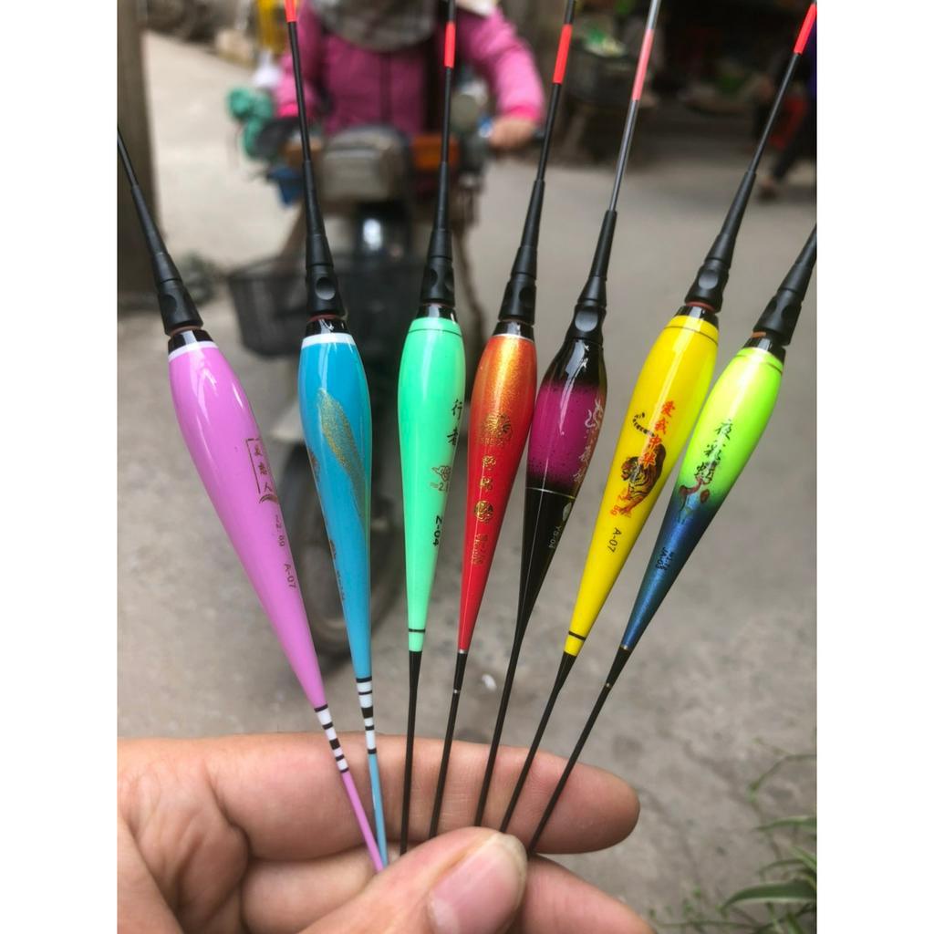 Phao câu cá điện, phao câu ban đêm giá rẻ kèm pin