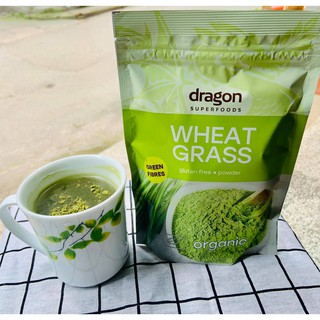 Bột cỏ lúa mì hữu cơ Dragon Organic 150g