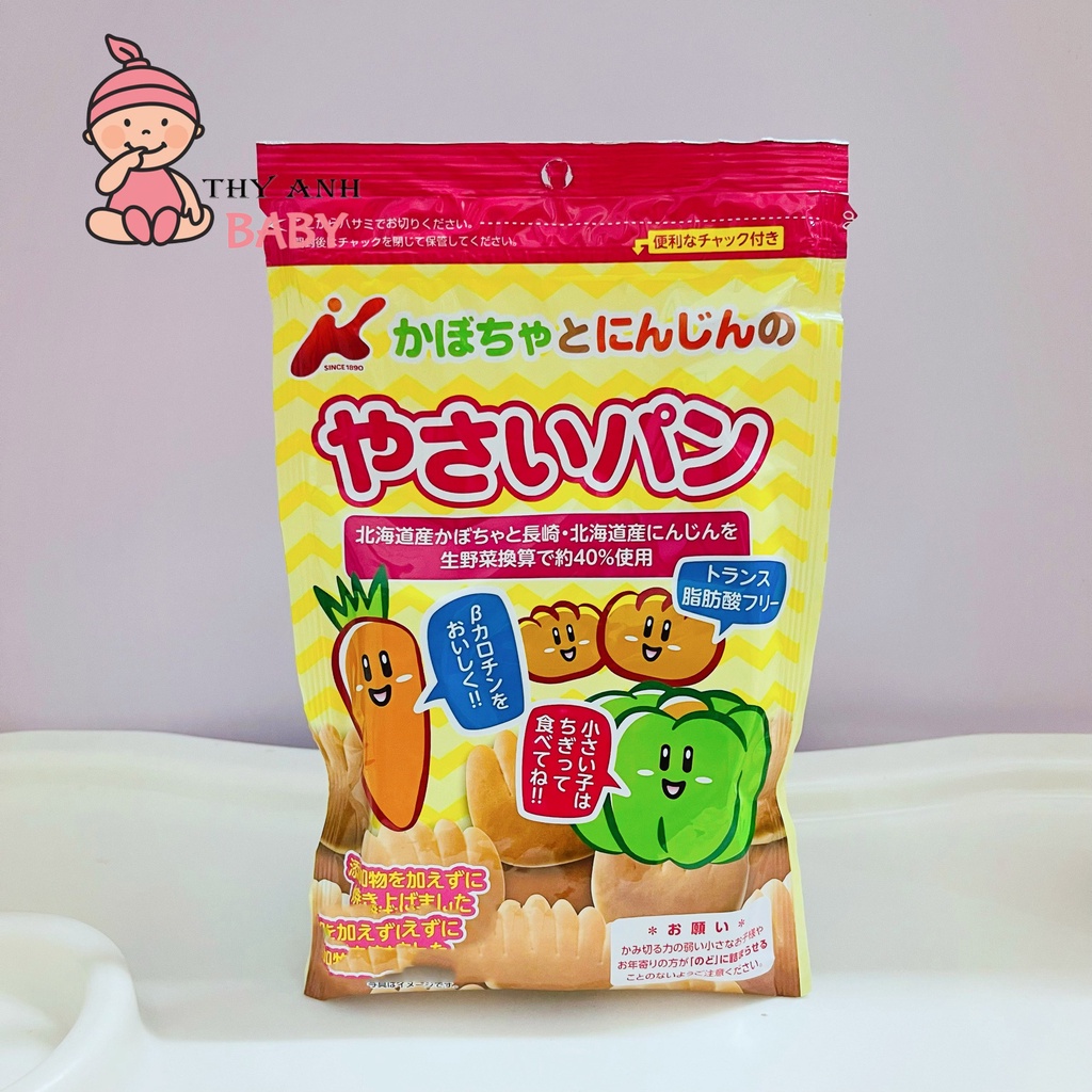 Bánh Mì Tươi Nhật Canet Cho Bé Ăn Dặm 45g
