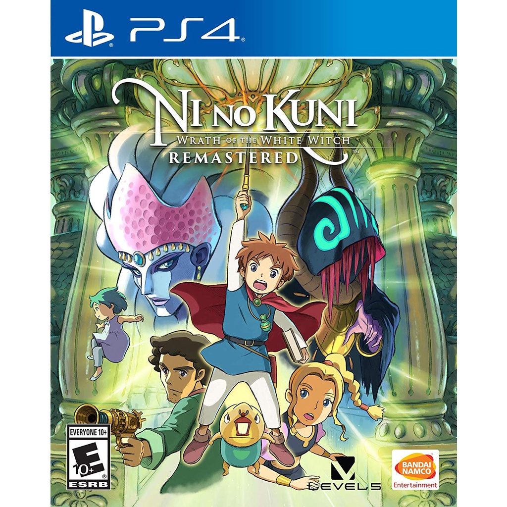 Đĩa Game PS4 - Ni no Kuni: Wrath of the White Witch (Nguyên Seal) Hệ US