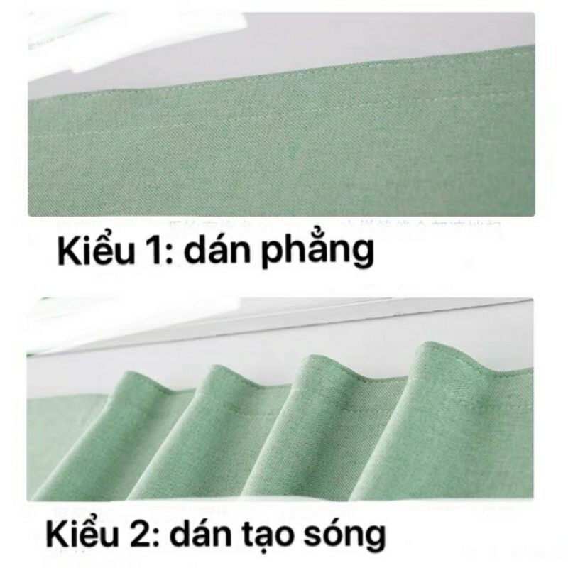 Rèm Canvas Dán Tường Không Cần Thanh Treo, Họa Tiết Hình Học