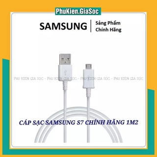 Cáp Sạc Samsung S7 Micro Chính Hãng Hỗ Trợ Sạc Nhanh - Các Dòng Androi Dài 1m2