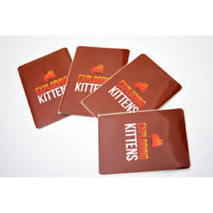 FREESHIP ĐƠN 99K_Sleeves bọc bài mèo nổ Exploding Kittens b