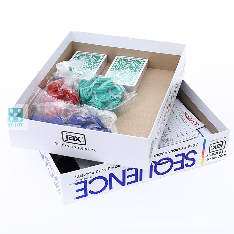 Sequence boardgame bộ trò chơi giải trí hấp dẫn chất lượng (bản Eng)