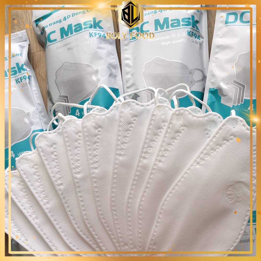 Khẩu trang KF94 DC Mask kháng khuẩn, bụi bẩn 4 lớp