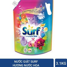 Nước Giặt Surf Hương Nước Hoa Túi 3.1kg