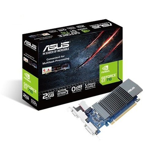 [Mã ELMS5 giảm 7% đơn 300K] Card màn hình - VGA Asus GT710-SL-2GD5-BRK (GeForce GT 710 2GB GDDR5)