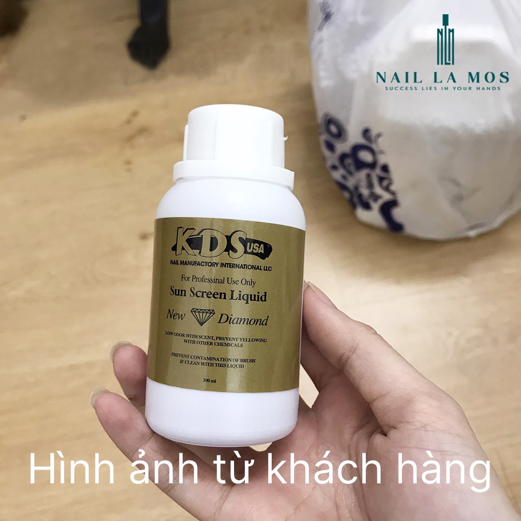 Dung dịch tím KDS chính hãng nhập khẩu từ Mỹ nguyên chất không pha- nước đắp bột nặn hoa lâu khô (100ml)