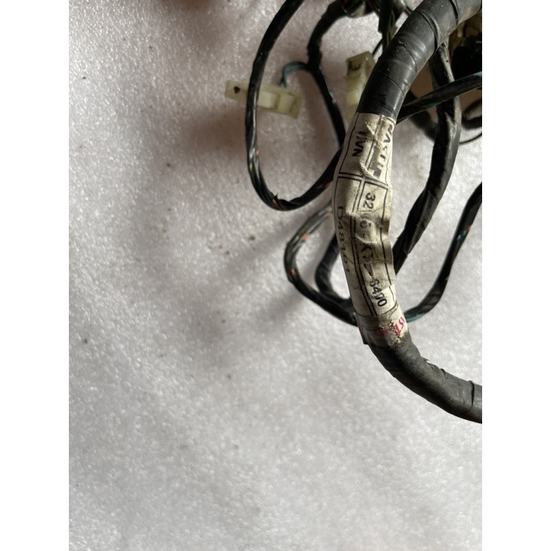 Dây điện sườn xe máy wave a 100cm Hon đa hàng cũ tháo xe nguyên zin
