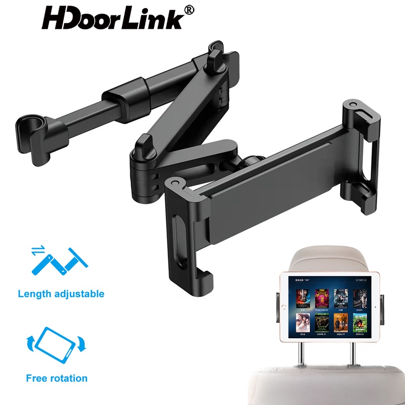 Giá Đỡ Điện HdoorLink Thoại / Máy Tính Bảng 4-11 Inch Gắn Ghế Ngồi Xe Hơi Tiện Dụng
