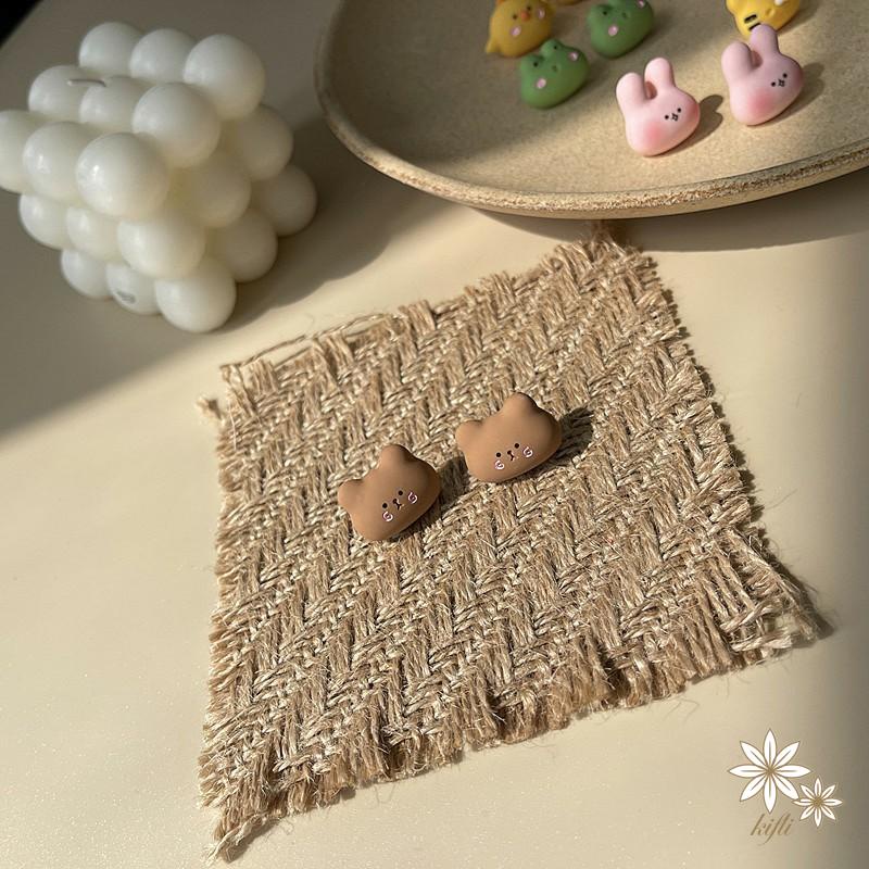 Khuyên Tai Bạc 925 Hình Động Vật Dễ Thương