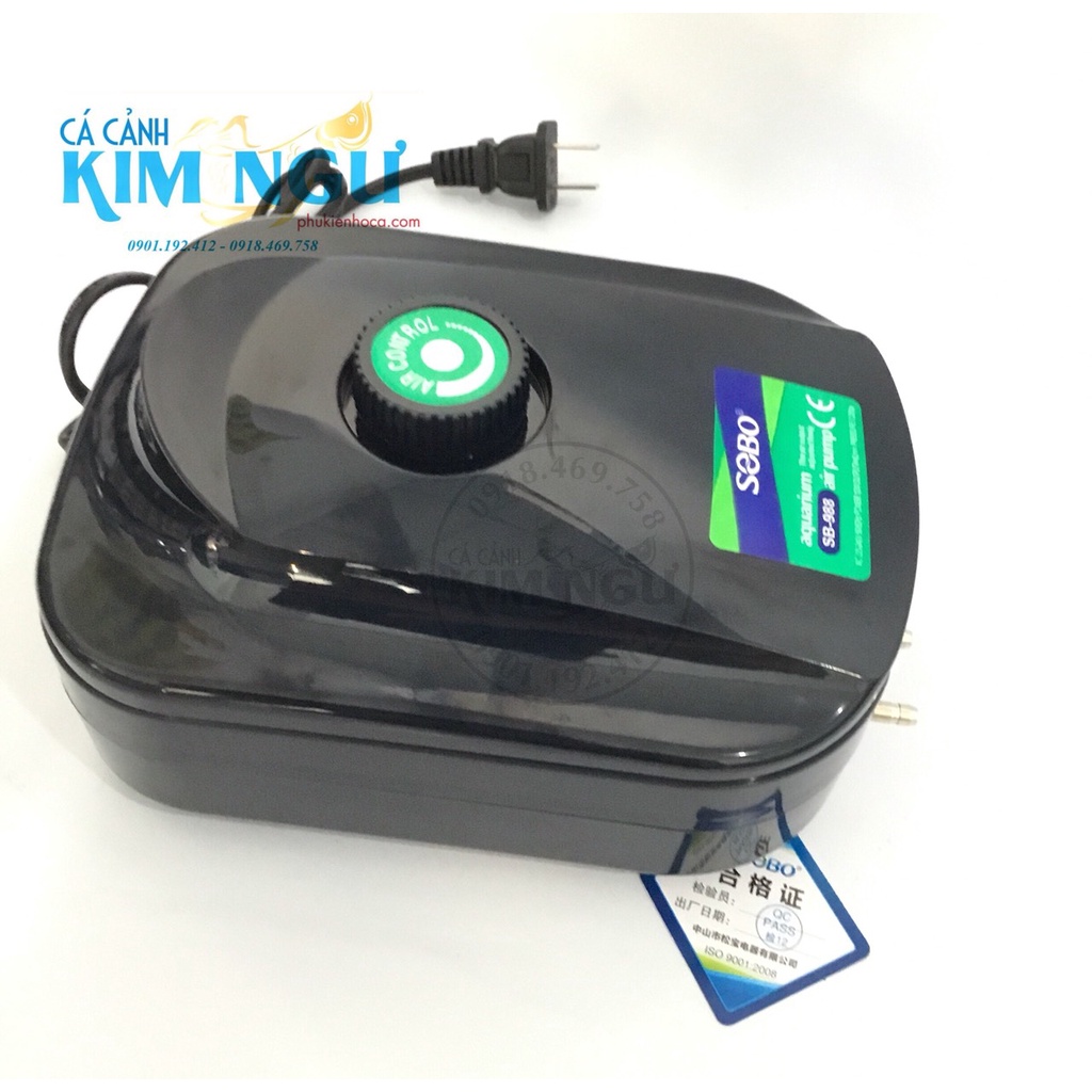 SOBO SB 988  Máy Sủi Oxy Cho Hồ Cá 4 Đầu Ra