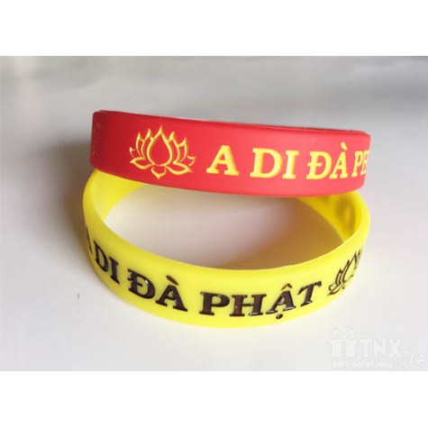 Vòng tay cao su A di đà phật | BigBuy360 - bigbuy360.vn