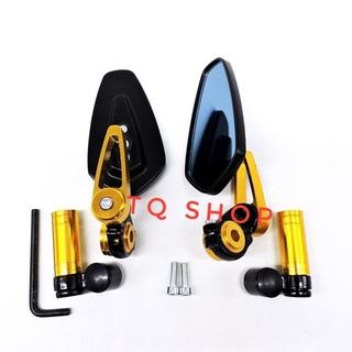 Gương Gù CRG Lắp Chân Gương Có Sẵn Ren Xoay Rất Tiện