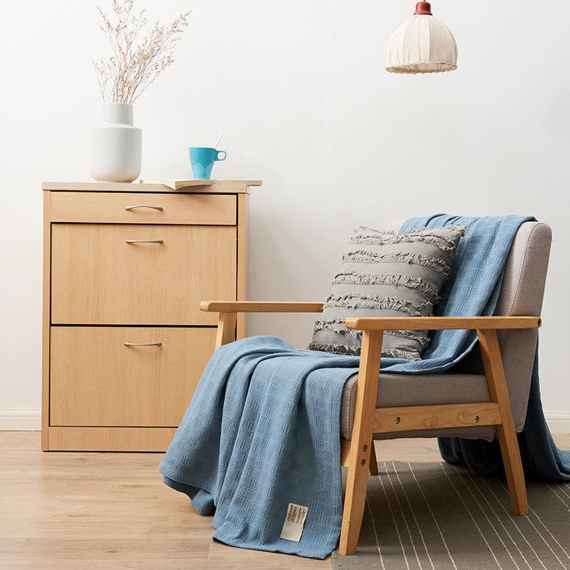 Chăn cotton Dệt Kim Mỏng Mùa Hè Đa Ứng Dụng