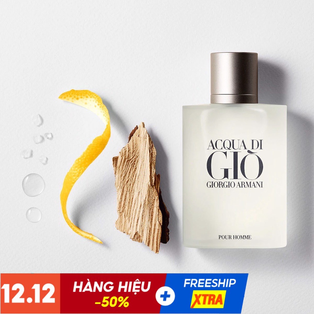 Nước Hoa Nam Armani Acqua Di Giò Trắng 100ml Cao Cấp 🌹 Lưu Hương Lâu