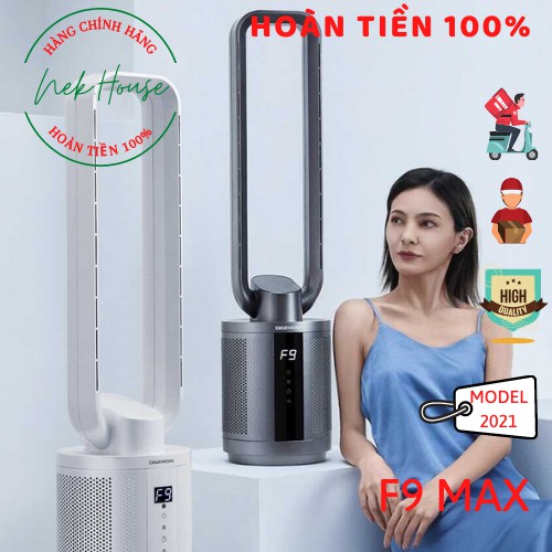 [NEW 2021] DAEWOO F9 BLADELESS ( F9 PRO - MAX ) - Quạt không cánh Daewoo  F9 Pro - Max vừa quạt vừa lọc không khí | BigBuy360 - bigbuy360.vn
