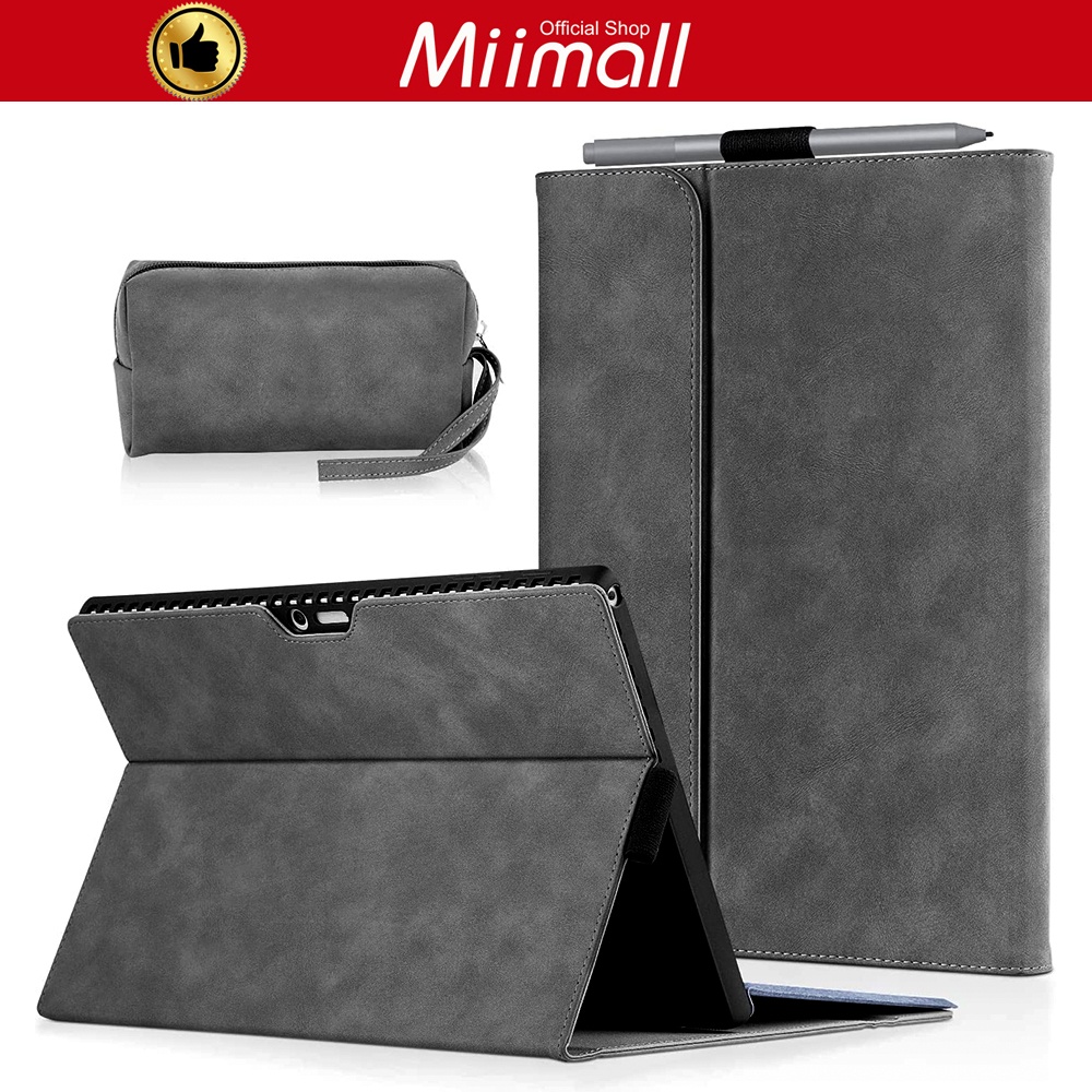 Ốp Lưng Có Ngăn Đựng Bút Cho Microsoft Surface Pro 7 Plus/7/6/5/4 Surface Pro 8/ProX Microsoft Surface Pro 8 2021