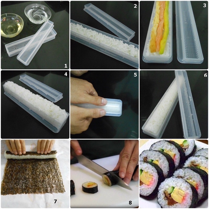 🍔Khuôn làm Sushi siêu nhanh🍔
